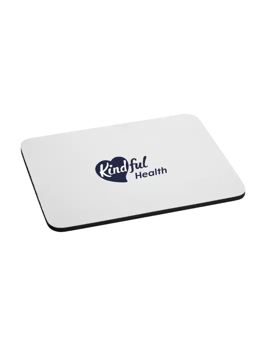 Neoprene Mouse Pad 9.25" x 7.75"  w/Kindful Health Logo