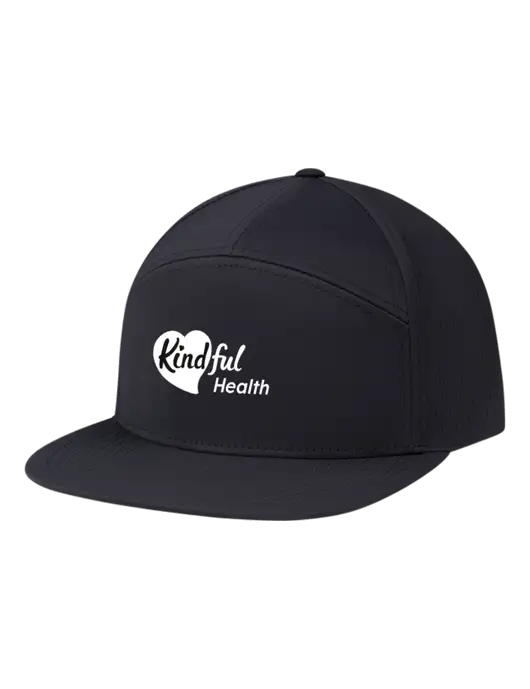 Richardson Black Cannon Cap w/Kindful Health Logo