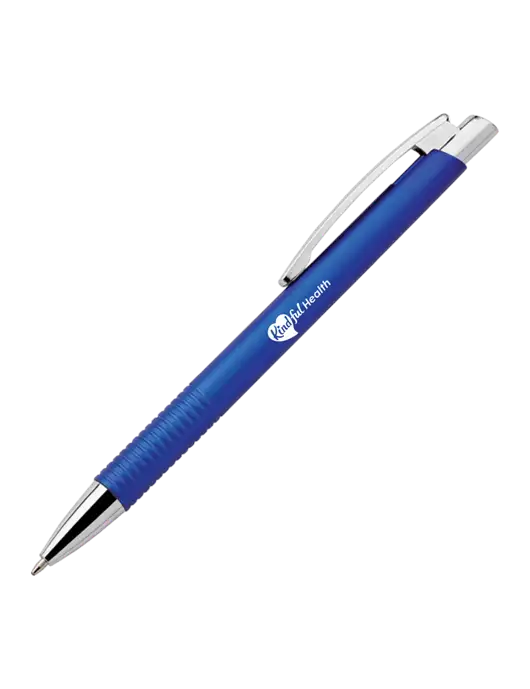 Malay Royal Ballpoint Pen - Blue Ink w/Kindful Health Logo