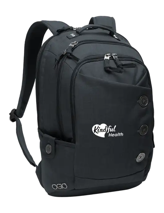 OGIO Storm Grey Ladies Melrose Pack w/Kindful Health Logo