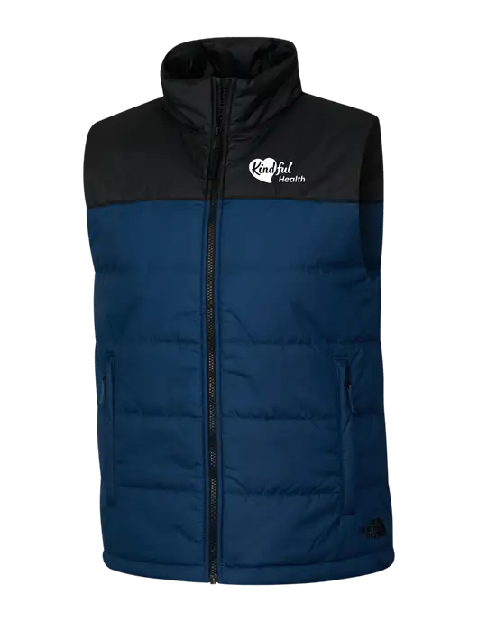 The North Face Navy Everyday Insulated Vest w/Kindful Health Logo