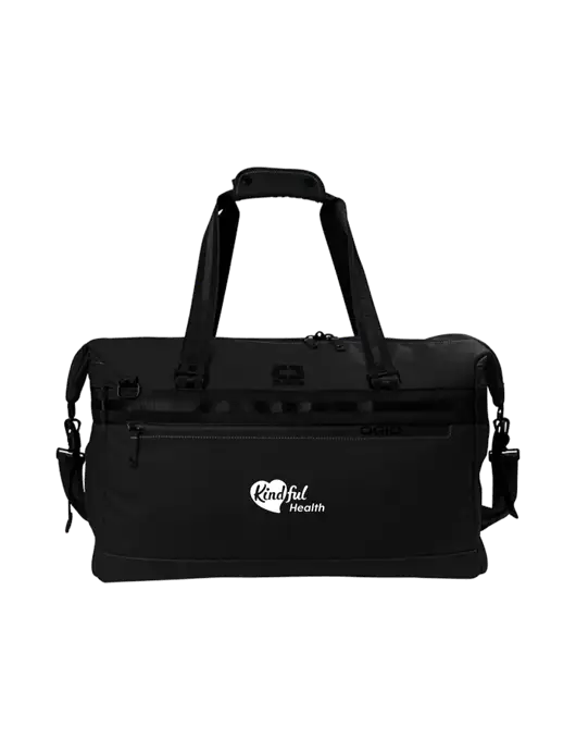 OGIO Black Commuter Duffel w/Kindful Health Logo