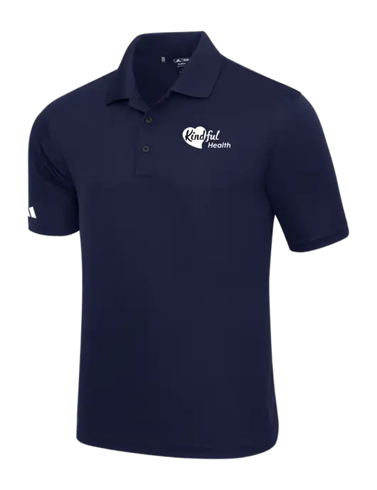 Adidas Navy Basic Sport Polo w/Kindful Health Logo