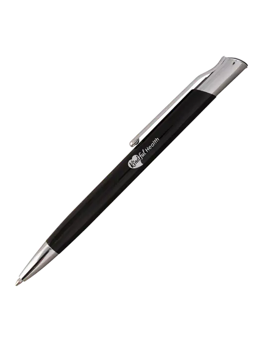 San Malo Black Pen - Black Ink w/Kindful Health Logo