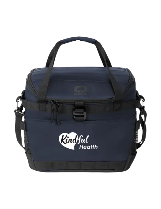 OGIO Navy Sprint 24-Pack Cooler w/Kindful Health Logo