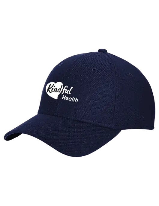 New Era Diamond Era Dark Navy Stretch Cap w/Kindful Health Logo