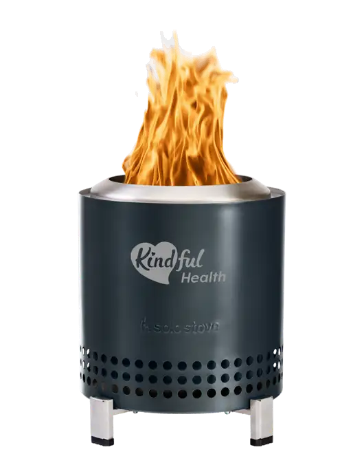 Solo Stove Gunmetal Metallic Mesa XL w/Kindful Health Logo