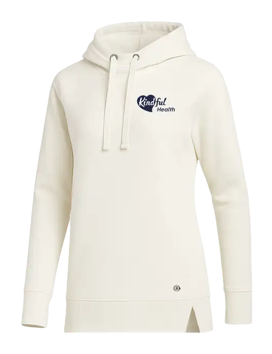 OGIO Ivory Luuma Pullover Fleece Hoodie w/Kindful Health Logo