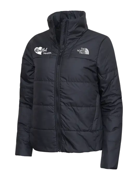 North Face Womens Black Everyday Insulated Jacket w/Kindful Health Logo