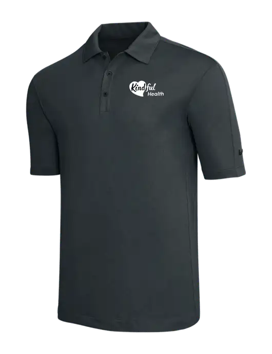 Nike Dark Grey Tech Sport Dri-FIT Polo w/Kindful Health Logo