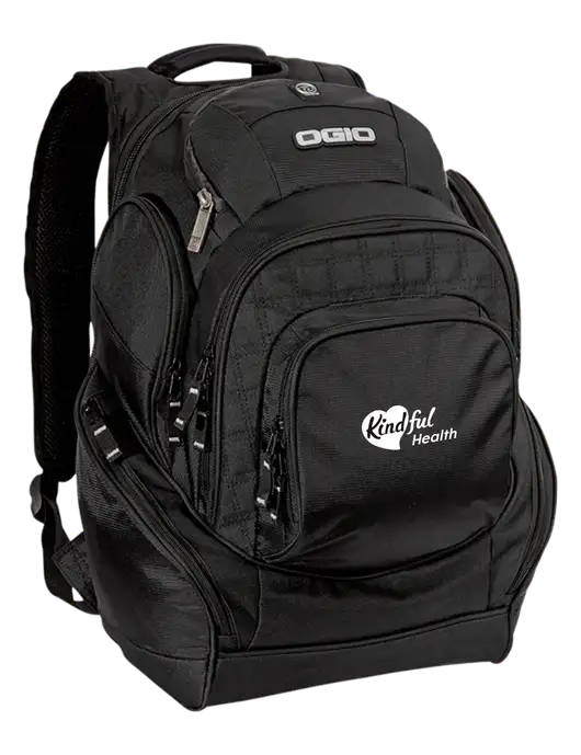 OGIO Black Mastermind Pack w/Kindful Health Logo