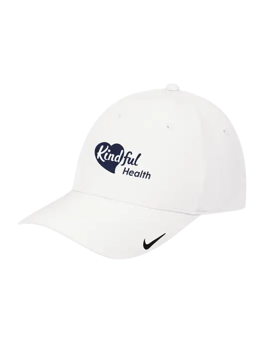 Nike White Dri-FIT Legacy Cap w/Kindful Health Logo