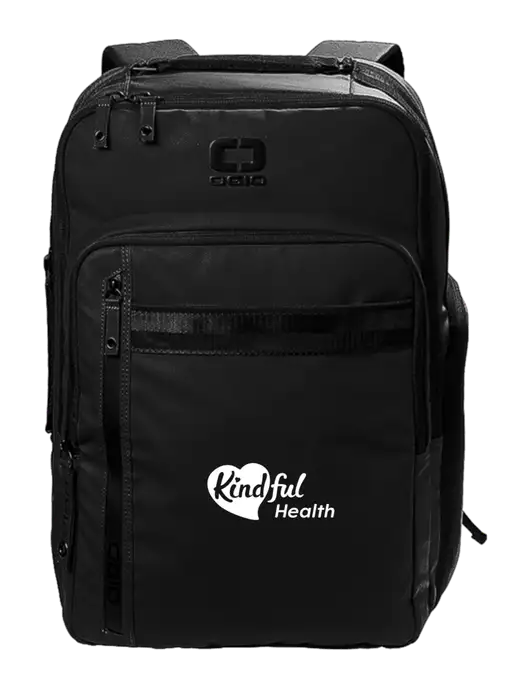 OGIO Commuter XL Black Backpack w/Kindful Health Logo