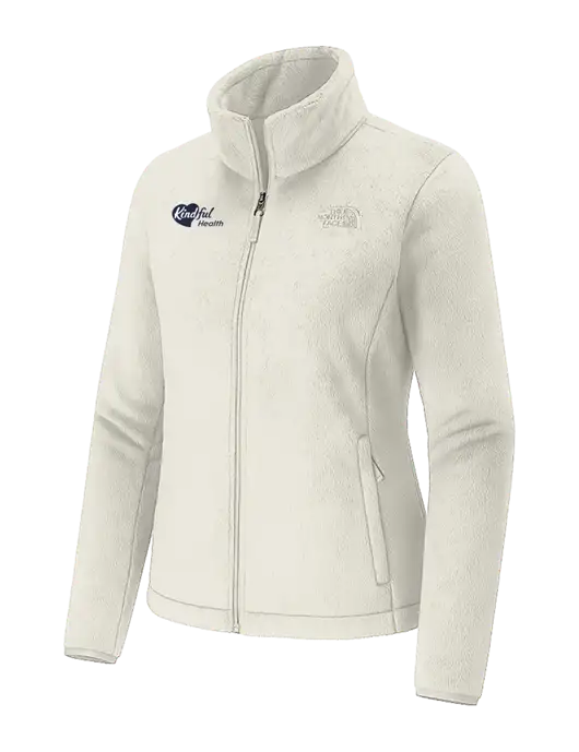 The North Face Womens Ivory Osito Fleece Jacket
 w/Kindful Health Logo