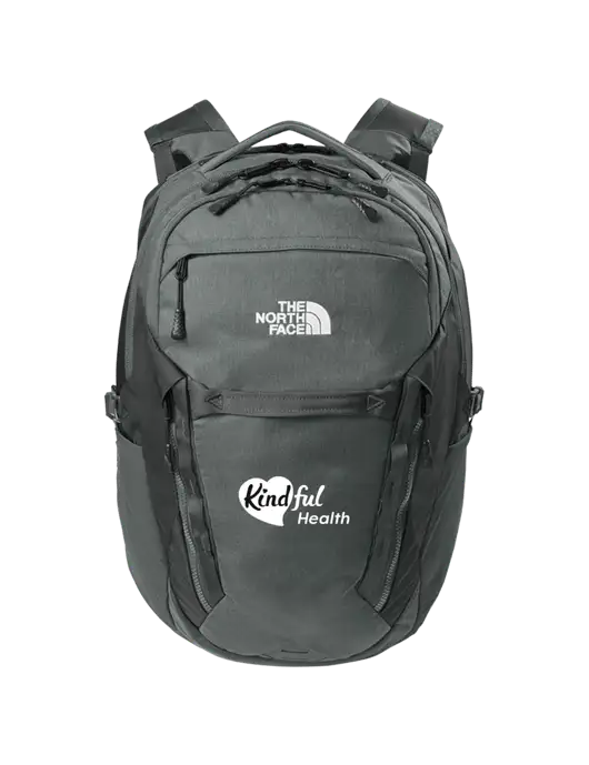 The North Face 31L Royal Arch Dark Medium Grey Backpack w/Kindful Health Logo
