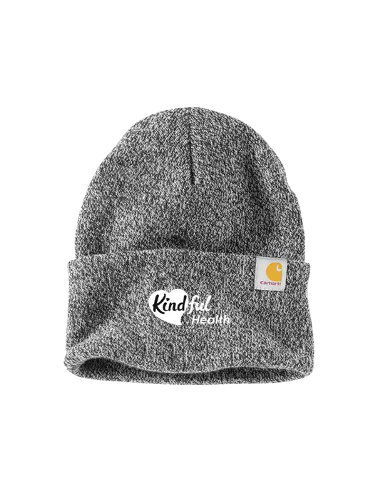 Carhartt Medium Grey Heather Watch Cap 2.0 w/Kindful Health Logo