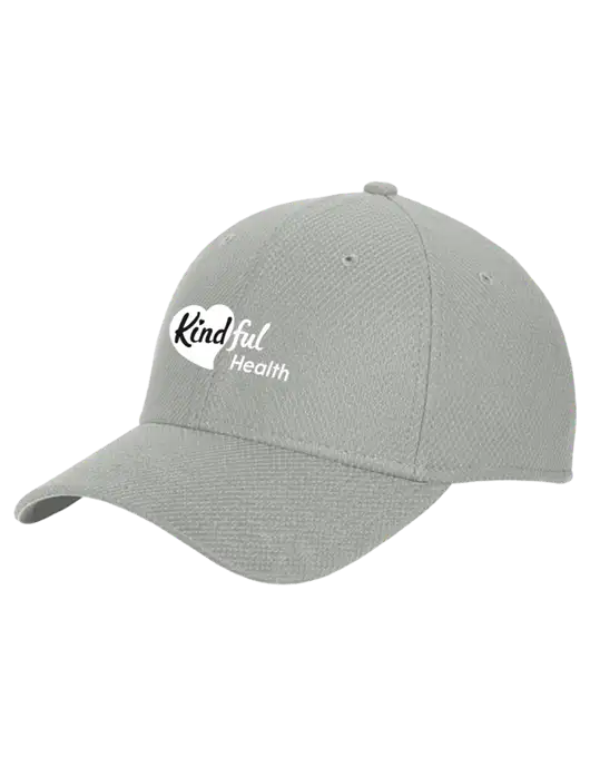 New Era Diamond Era Medium Grey Stretch Cap w/Kindful Health Logo