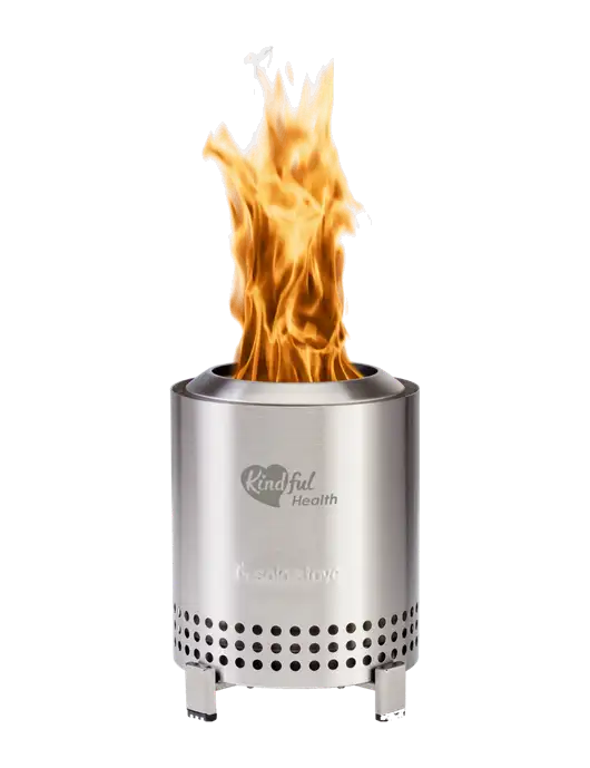 Solo Stove Stainless Steel Mesa  w/Kindful Health Logo