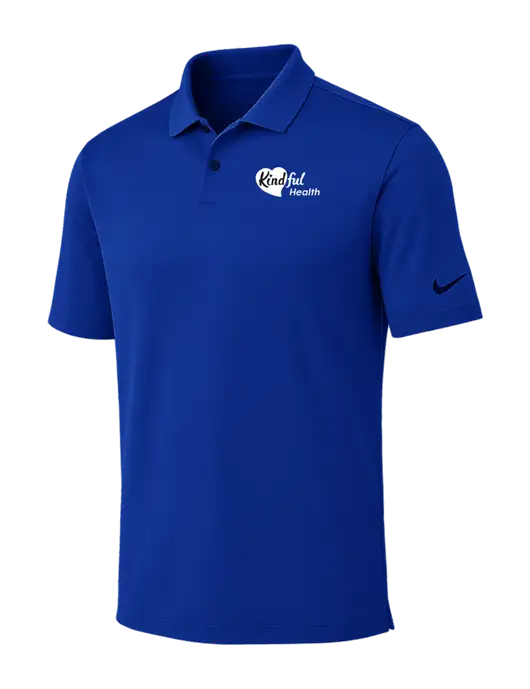 Nike Dark Royal Dri-FIT Vapor Polo w/Kindful Health Logo