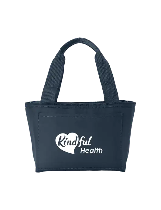 Iso Dark Navy Lunch Tote w/Kindful Health Logo