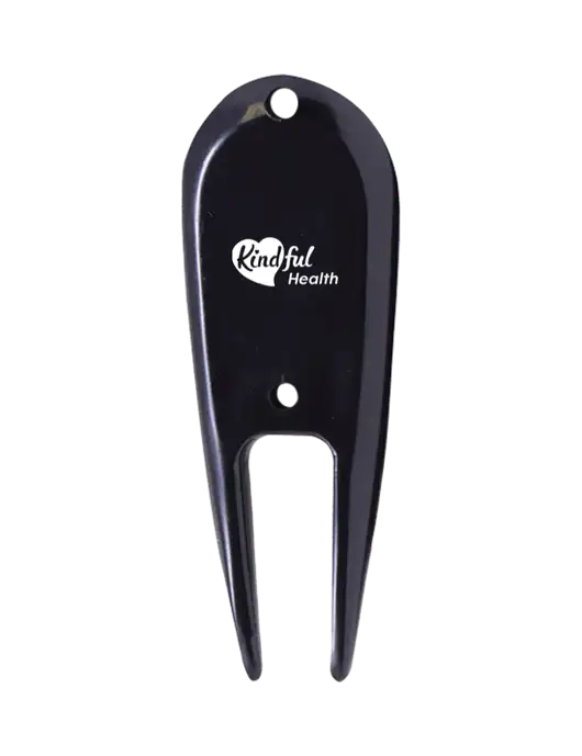 Black Divot Tool w/Kindful Health Logo