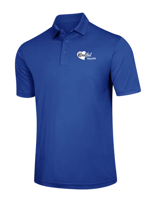 Royal PosiCharge Competitor Polo w/Kindful Health Logo