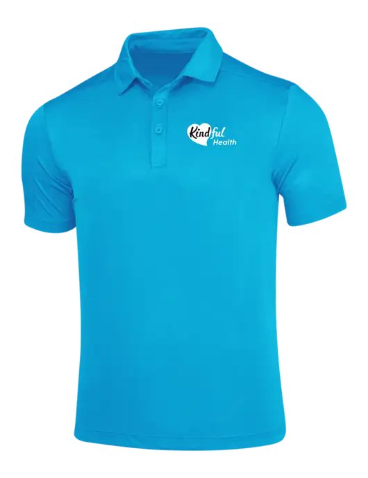 Sapphire Posi-UV Pro Polo w/Kindful Health Logo