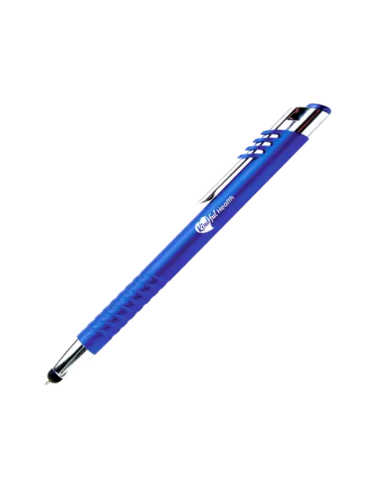Schirhart Blue Stylus Pen - Blue Ink w/Kindful Health Logo