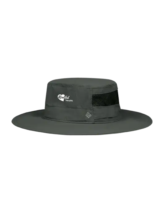 Columbia Dark Grey Bora Bora Booney  Hat w/Kindful Health Logo