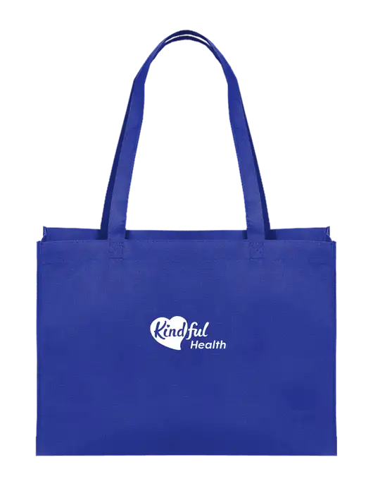 Eco Reusable Royal Tote w/Kindful Health Logo