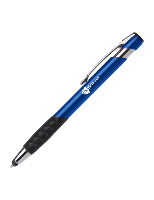 Alize Blue Stylus Black Ink Pen w/Kindful Health Logo