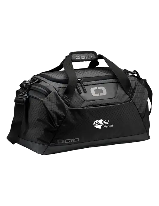 OGIO Black Catalyst Duffle
 w/Kindful Health Logo