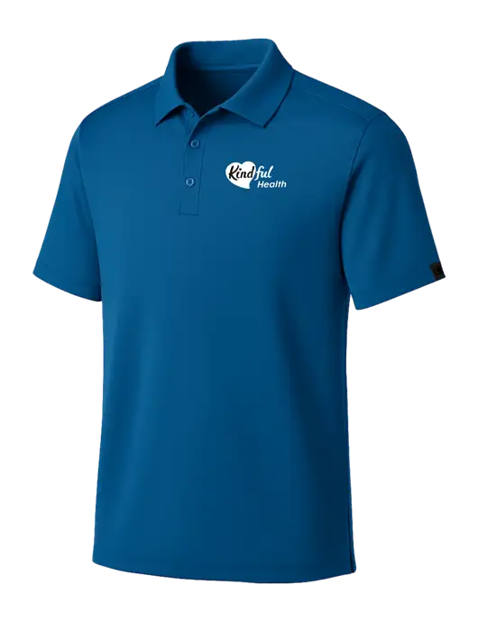 OGIO Royal Blue Framework Polo w/Kindful Health Logo