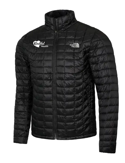North Face Black ThermoBall Trekker Jacket w/Kindful Health Logo