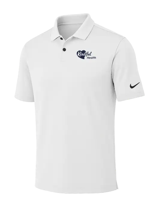 Nike White Dri-FIT Vapor Polo w/Kindful Health Logo