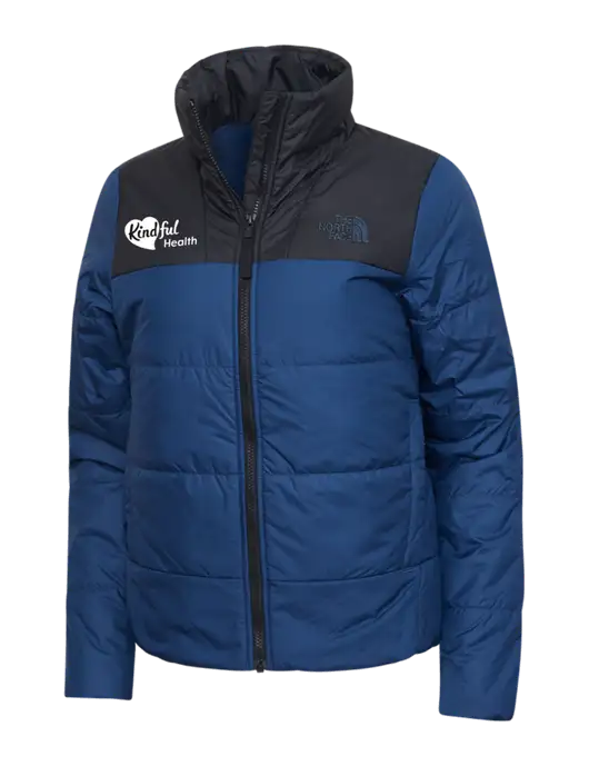 North Face Womens Navy Everyday Insulated Jacket w/Kindful Health Logo