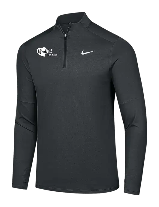 Nike Dark Grey Dri-FIT Element 1/2-Zip Pullover w/Kindful Health Logo