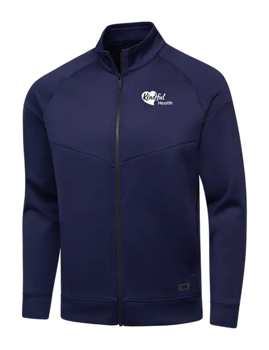 OGIO Navy Endurance Modern Performance Full-Zip w/Kindful Health Logo
