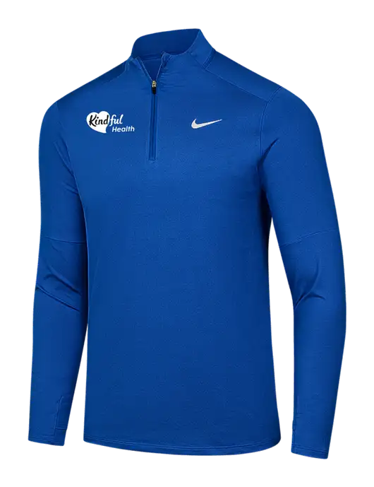 Nike Royal Dri-FIT Element 1/2-Zip Pullover w/Kindful Health Logo
