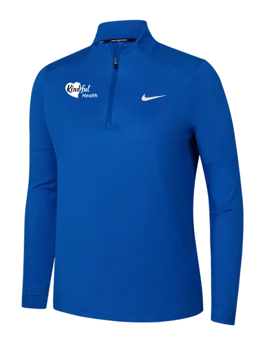 Nike Royal Womens Dri-FIT Element 1/2-Zip Pullover w/Kindful Health Logo