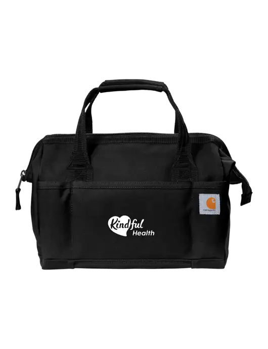 Carhartt Foundry Series 14” Black Tool Bag w/Kindful Health Logo