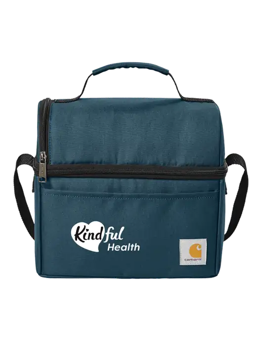 Carhartt Light Navy Lunch 6-Can Cooler w/Kindful Health Logo