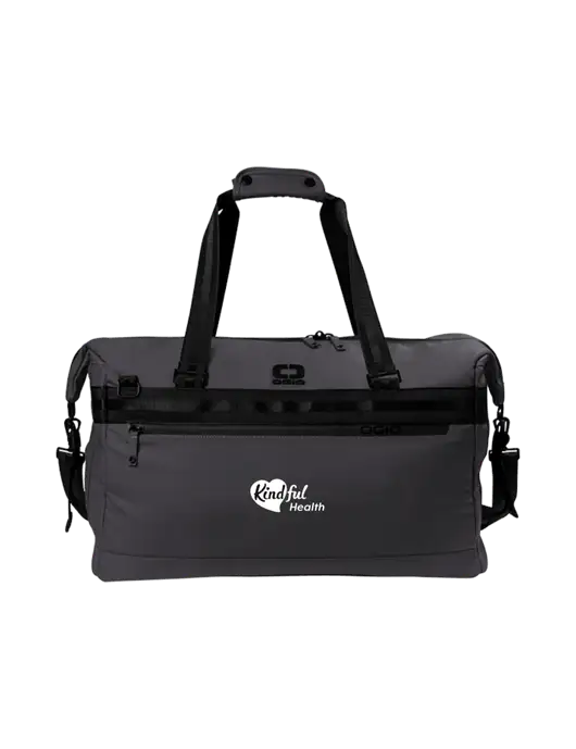 OGIO Very Dark Grey Commuter Duffel w/Kindful Health Logo