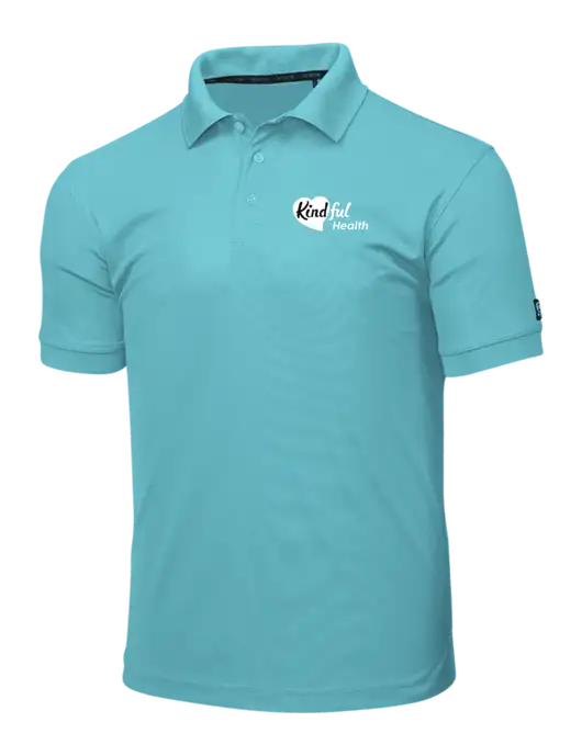 OGIO Light Sapphire Caliber 2.0 Polo w/Kindful Health Logo