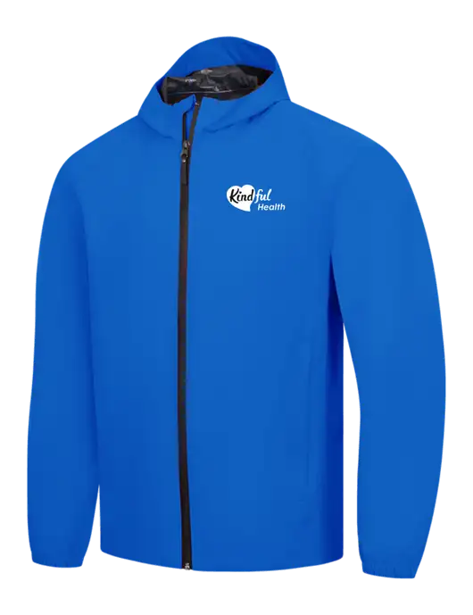 Royal Essential Rain Jacket w/Kindful Health Logo