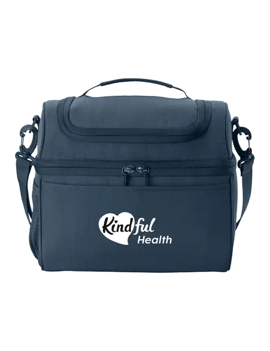 Polar Lunch Dark Navy Cooler w/Kindful Health Logo