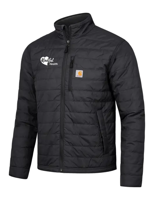 Carhartt Black Gilliam Jacket w/Kindful Health Logo