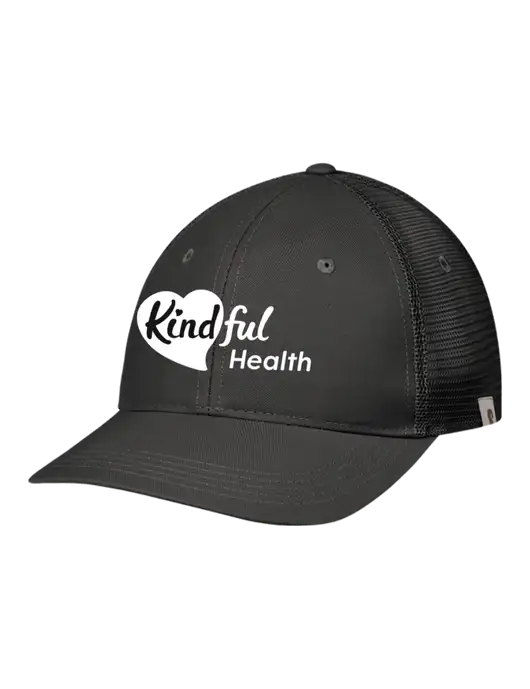 Carhartt Black Trucker Rugged Pro Series Cap w/Kindful Health Logo