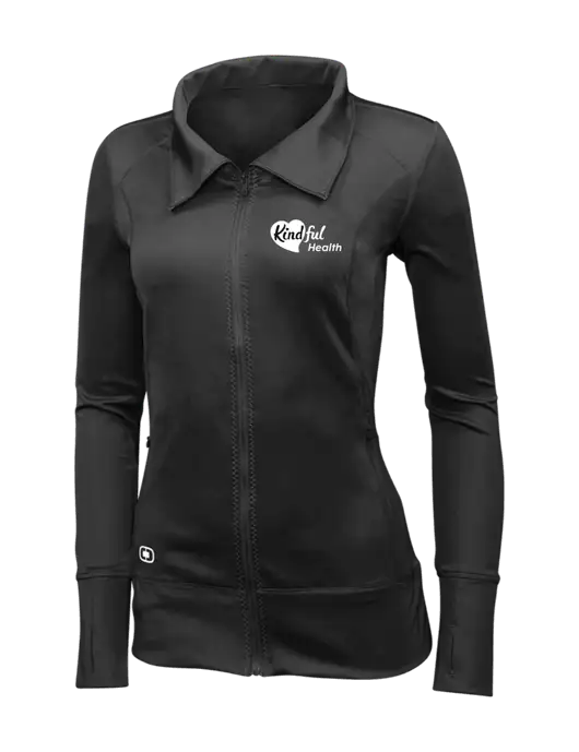 OGIO Blacktop Womens Endurance Fulcrum Full-Zip w/Kindful Health Logo