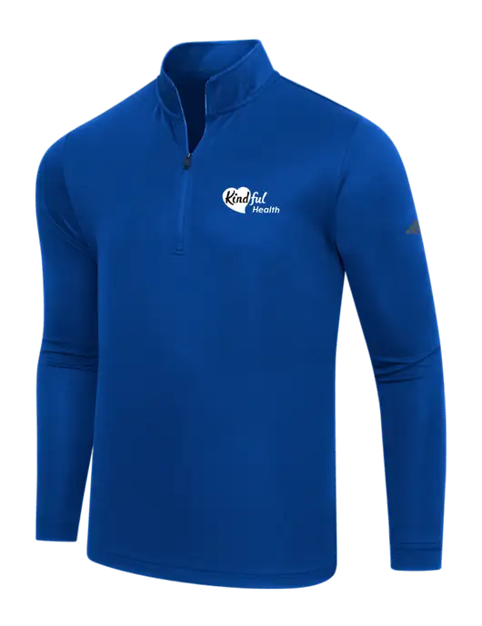 Adidas Royal Lightweight Quarter Zip Pullover w/Kindful Health Logo
